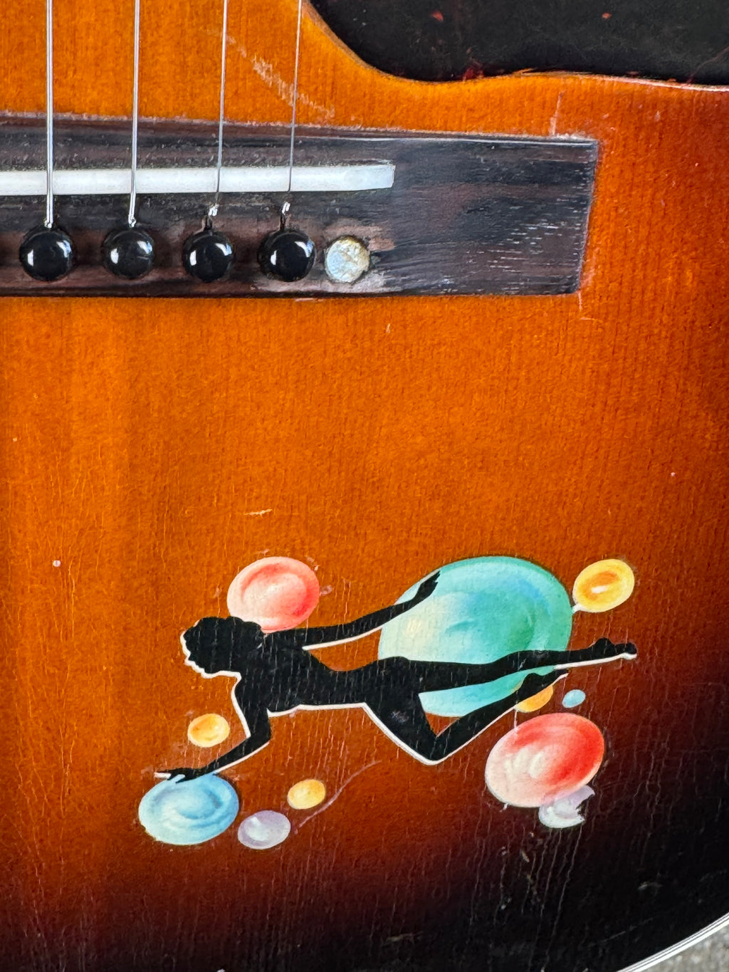 1943 Gibson Banner LG-2 Adirondack Spruce Top