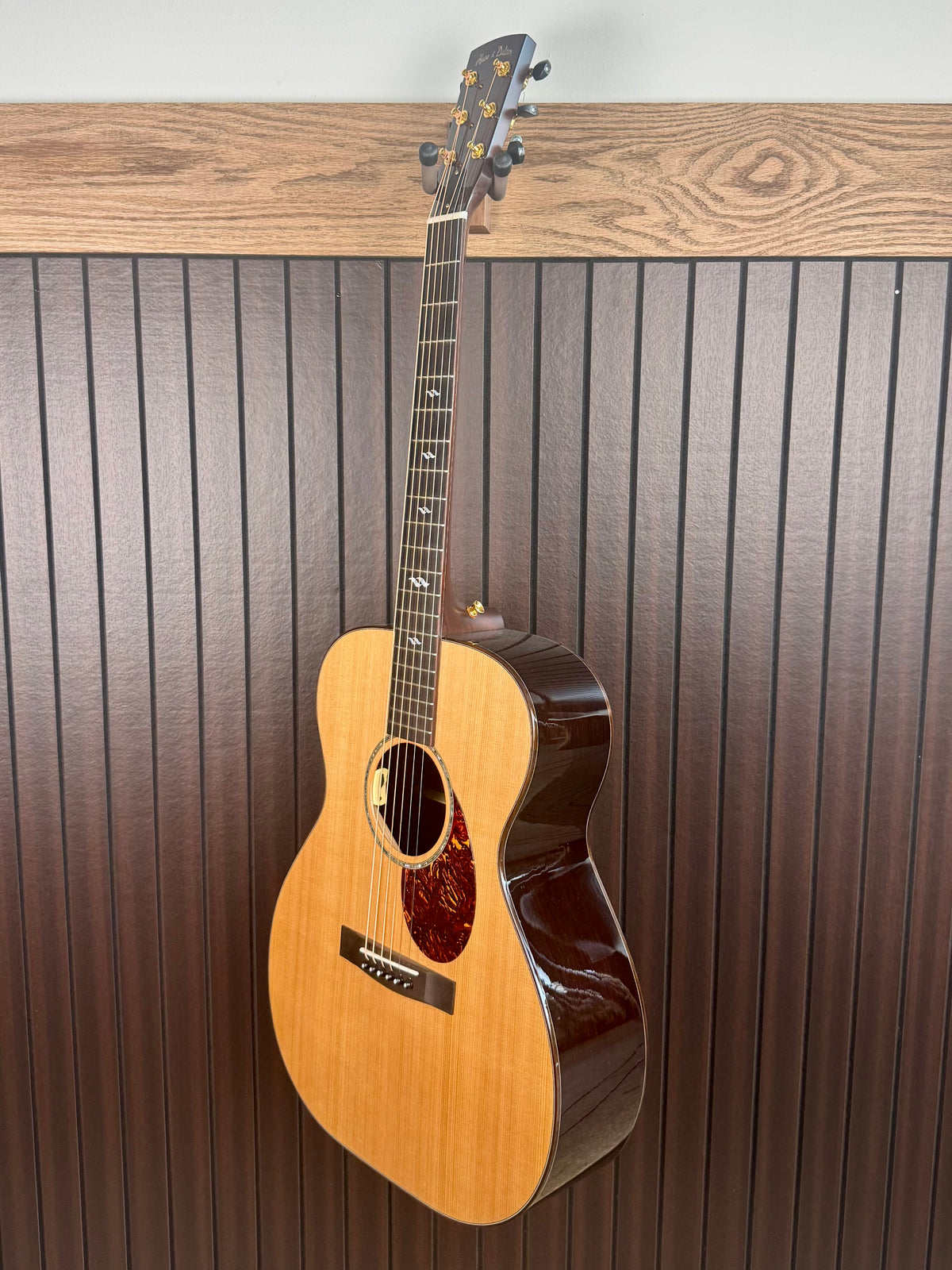 2024 Huss & Dalton OM Red Cedar/African Wenge
