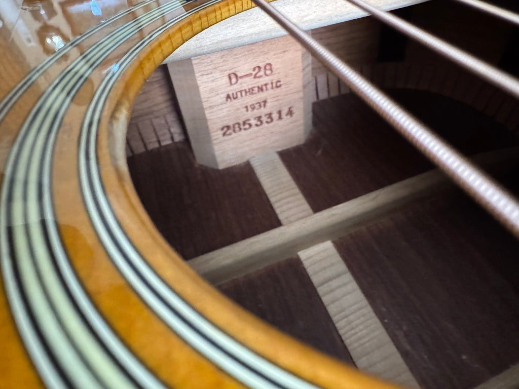 2024 Martin D-28 Authentic 1937 VTS