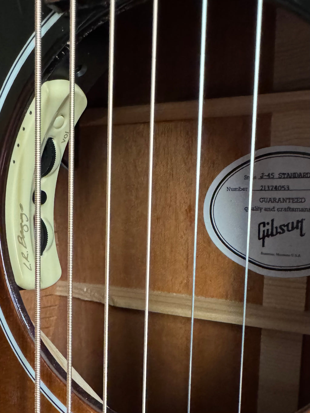 2024 Gibson J-45 Standard w/ LR Baggs Anthem