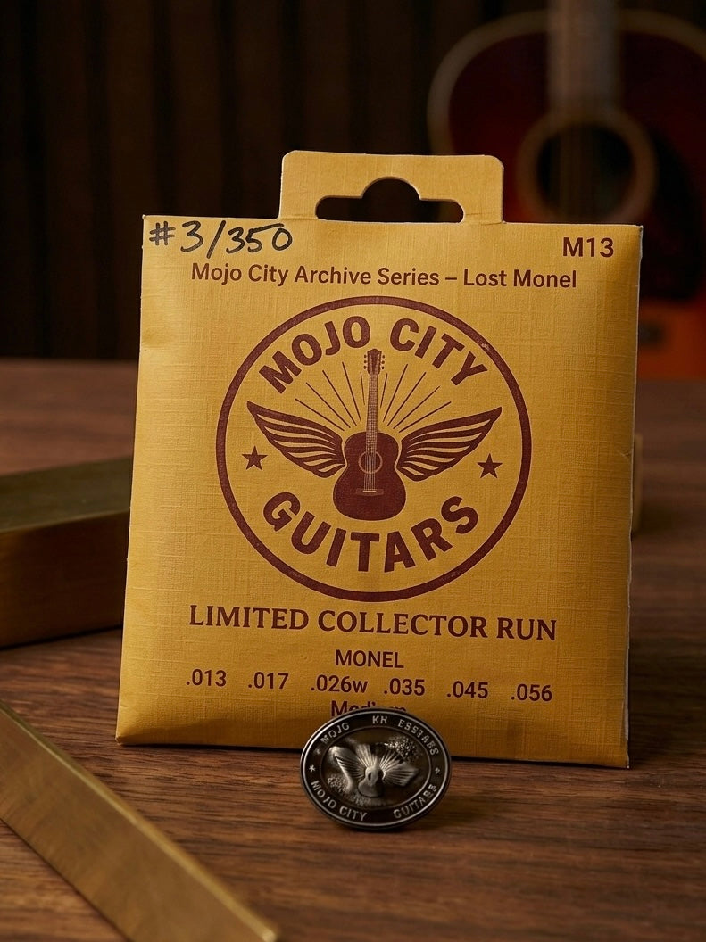 M13 Monel 13-56 Medium Gauge *Archive Series Collector Run* Acoustic Guitar Strings